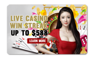 Read more about the article LIVE CASINO WIN STREAK UP TO $588