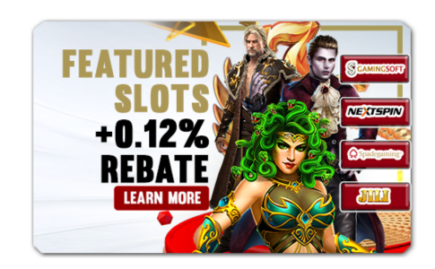 You are currently viewing FEATURED SLOTS +0.12% REBATE